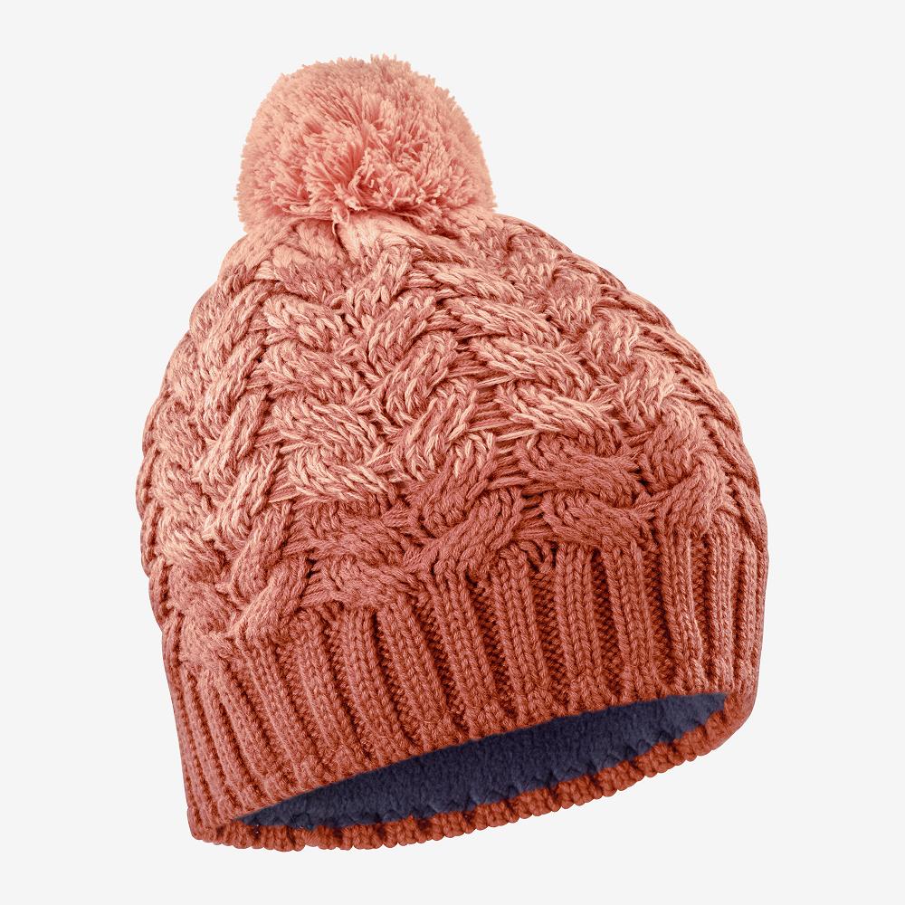 SALOMON POLY Philippines - Men's Beanie - Orange | 639082-YIC